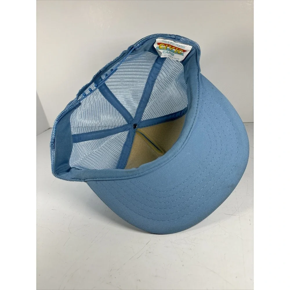 Vintage Village Pools Civic Trucker Cap‎ Snapback Hat Local Workwear